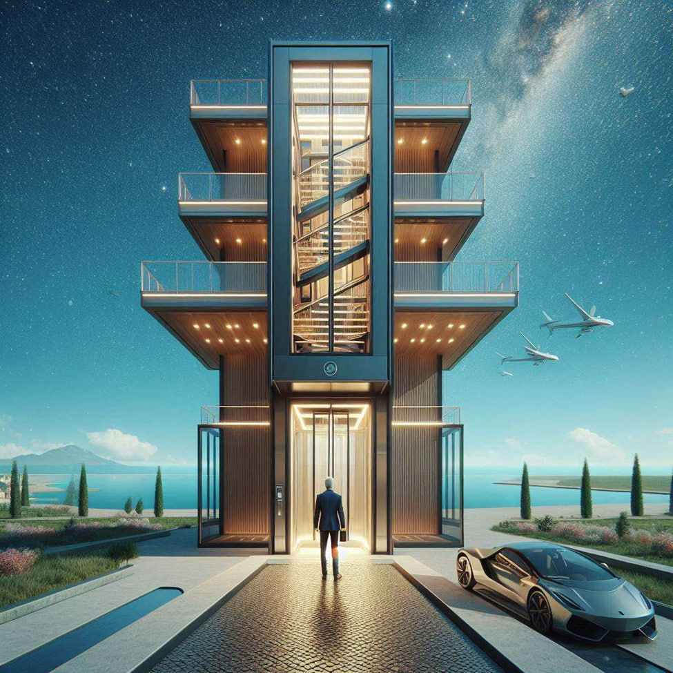 En este momento estás viendo Ascensores para Exteriores: Funcionalidad y Estética en Espacios Abiertos