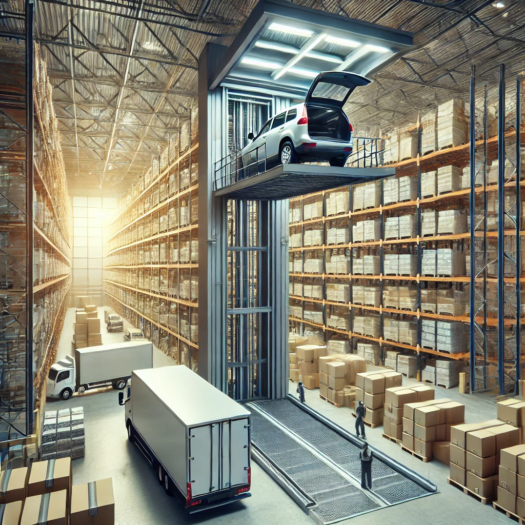 En este momento estás viendo Cómo los ascensores para vehículos transforman la logística en grandes almacenes