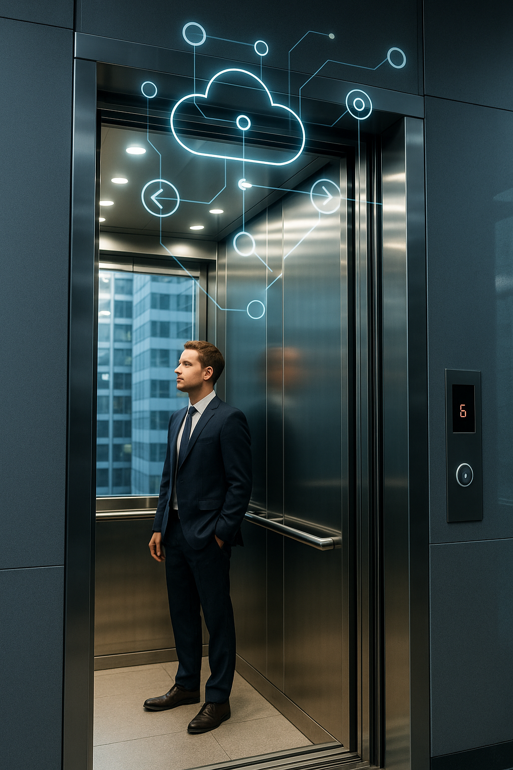 En este momento estás viendo Ascensores para edificios inteligentes: Conectividad y eficiencia energética