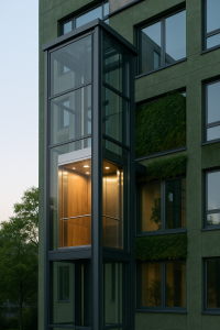Lee más sobre el artículo Ascensores para edificios sostenibles: Tecnología verde en altura