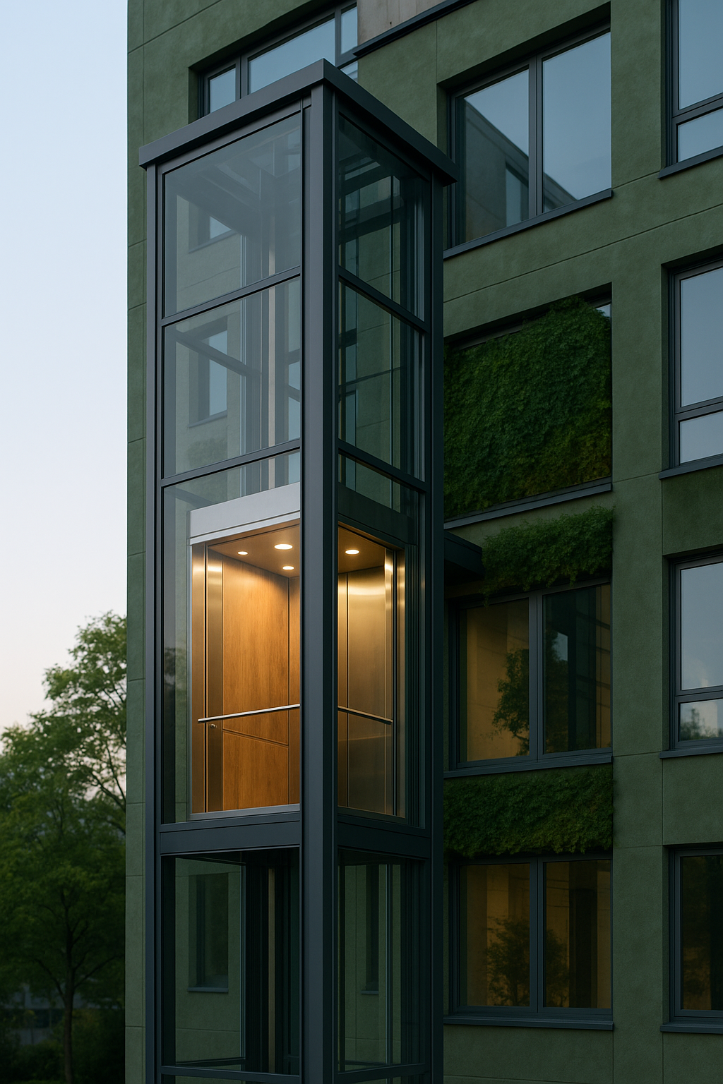 Lee más sobre el artículo Ascensores para edificios sostenibles: Tecnología verde en altura