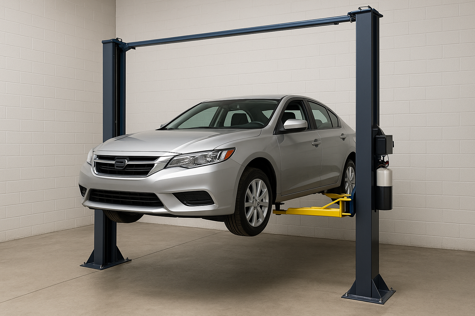 En este momento estás viendo Elevadores de autos de dos columnas: Eficiencia en espacios reducidos