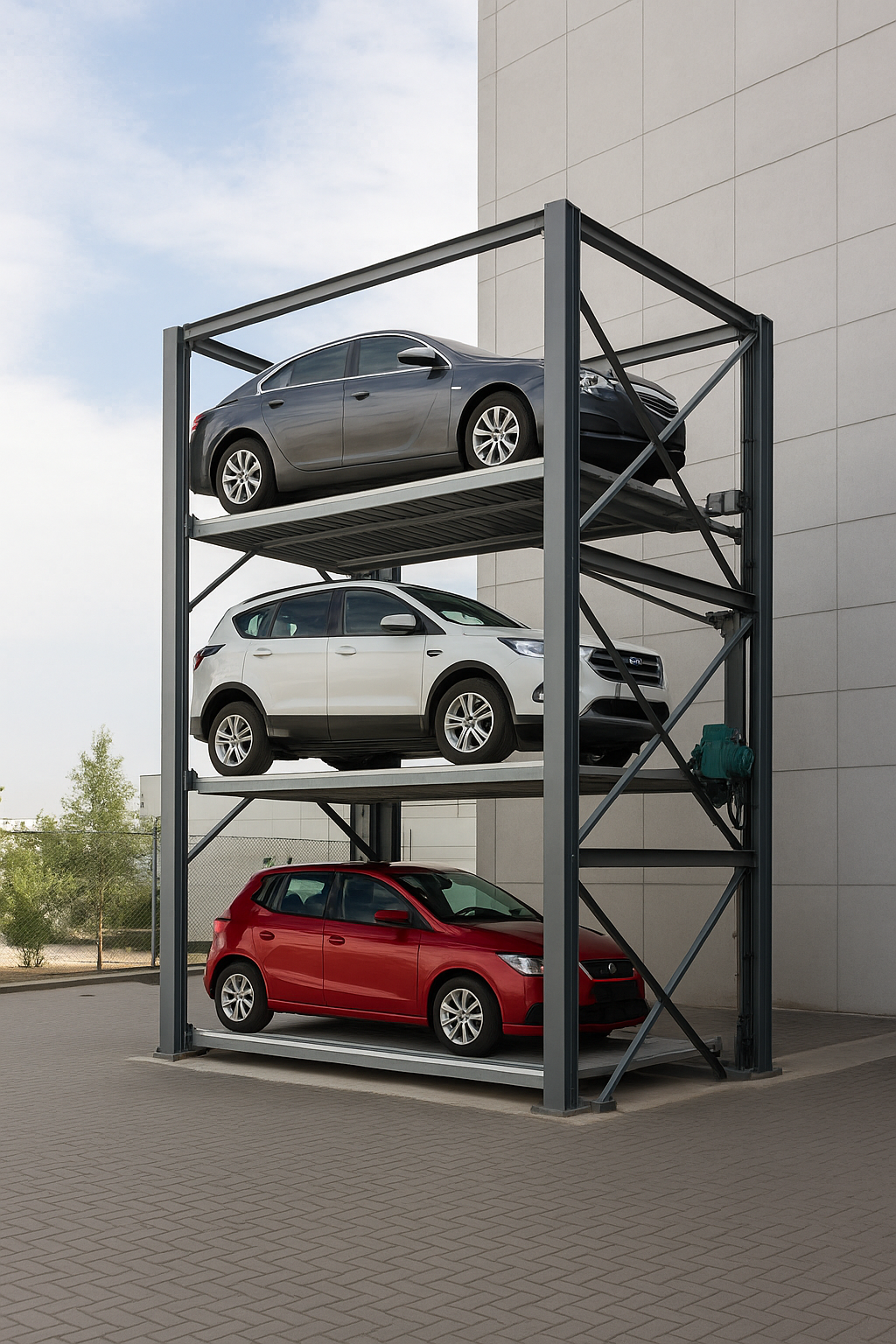 En este momento estás viendo ¿Cómo optimizar el espacio con un sistema de aparcamiento vertical automatizado?