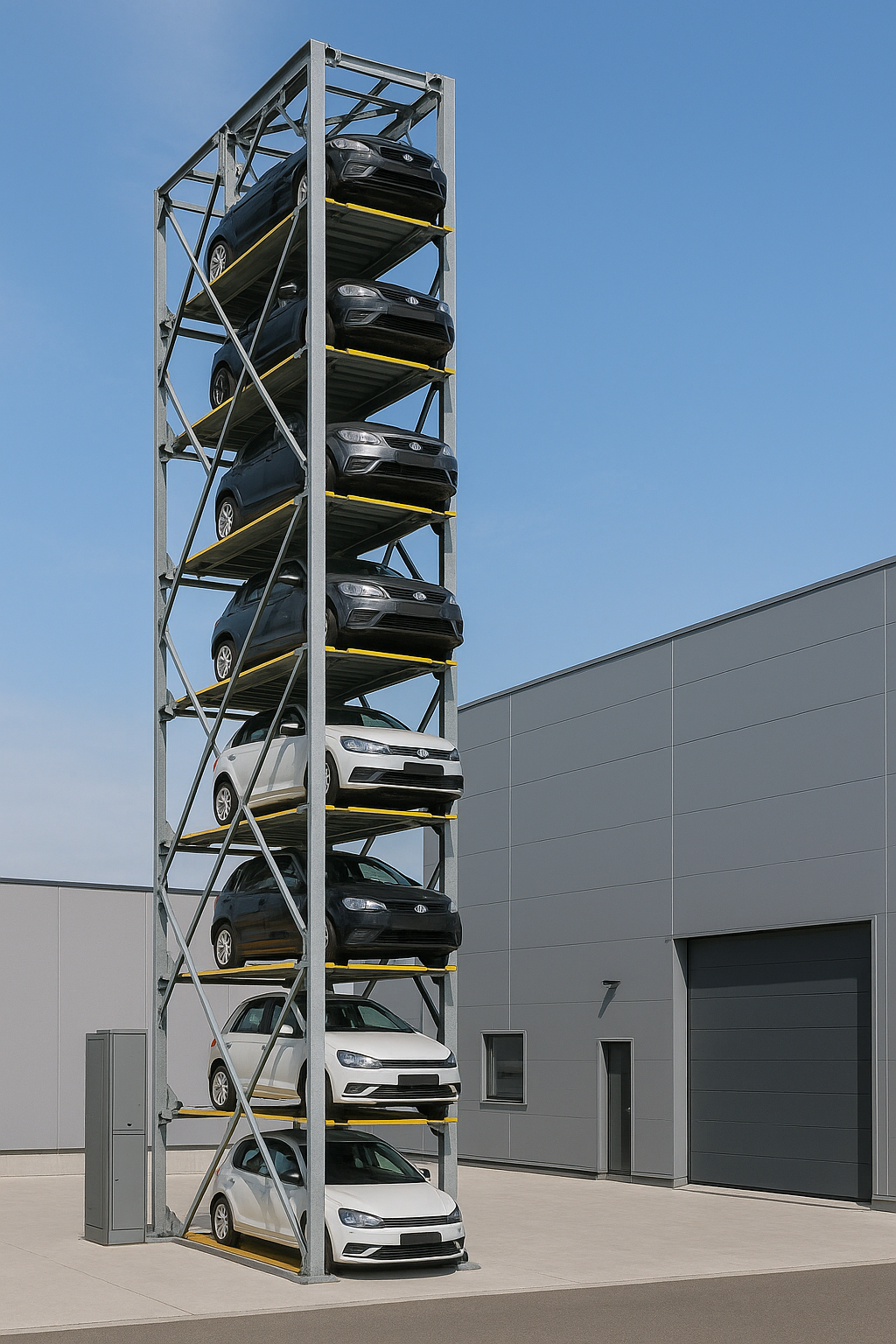 Lee más sobre el artículo Ventajas de instalar una torre de estacionamiento automatizada en tu negocio