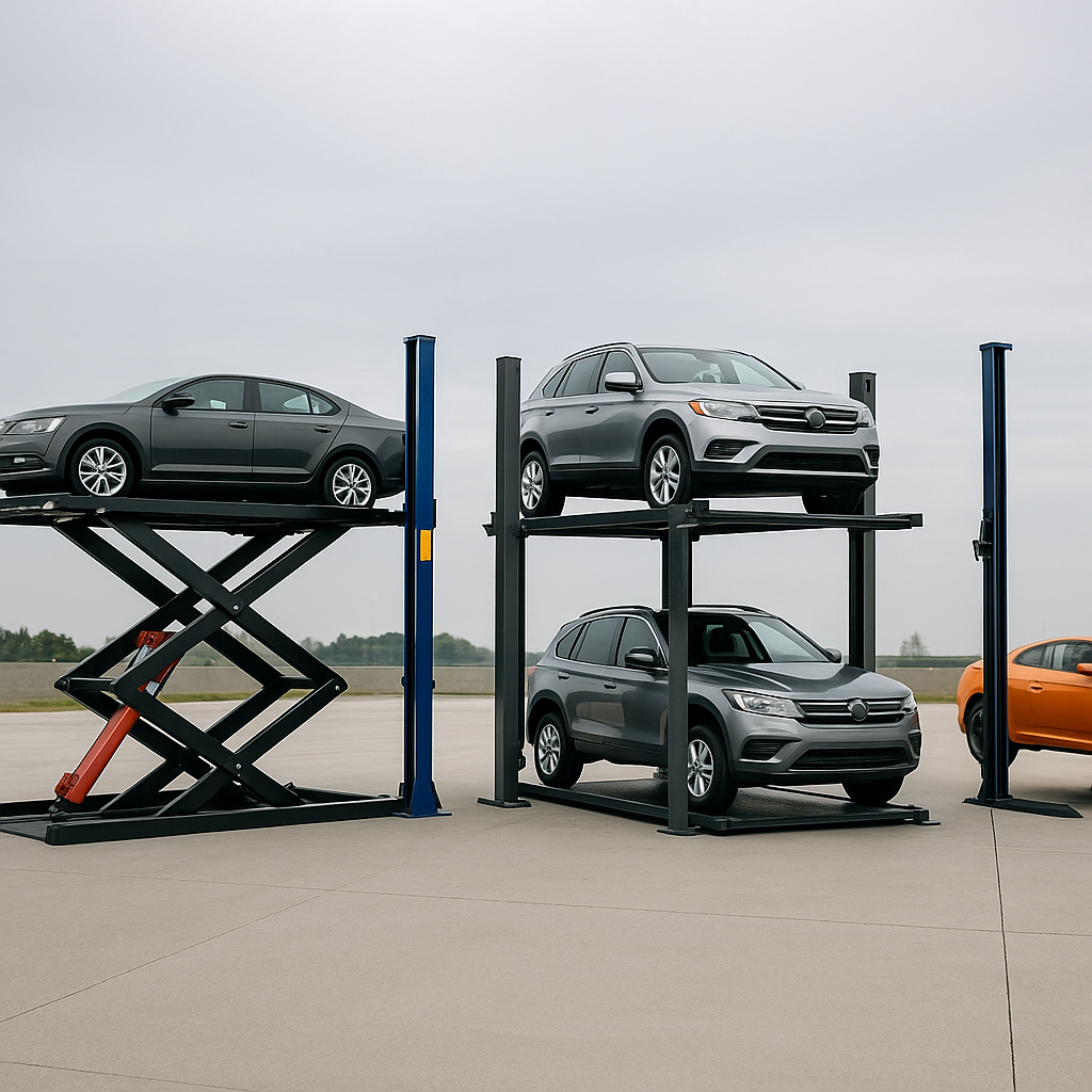 En este momento estás viendo Comparativa de elevadores 2025: los mejores sistemas de elevadores para autos del mercado