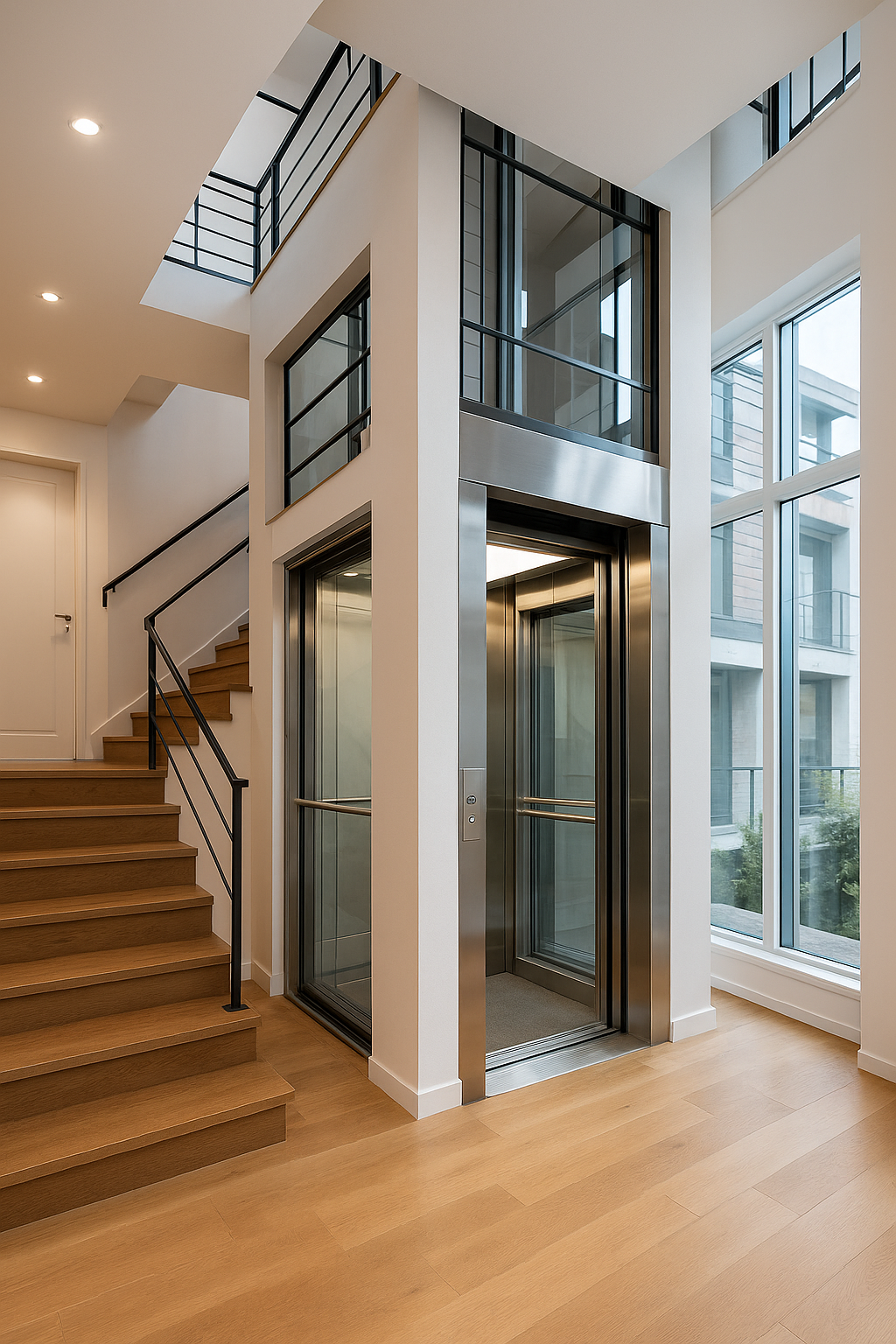 En este momento estás viendo ¿Qué tipo de elevador es ideal para casas de más de dos pisos?