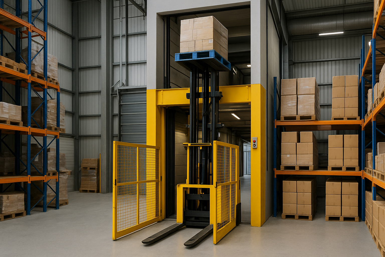 En este momento estás viendo Elevador montacargas eléctricos o hidráulicos: ¿Qué opción se adapta mejor a tu industria?