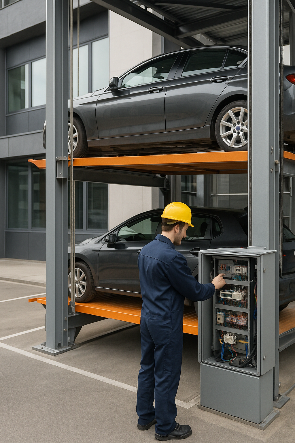 En este momento estás viendo Mantenimiento preventivo para torres de estacionamiento