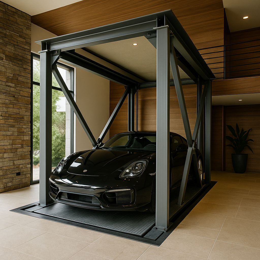 En este momento estás viendo De lo práctico a lo lujoso: elevadores para autos diseñados para residencias premium