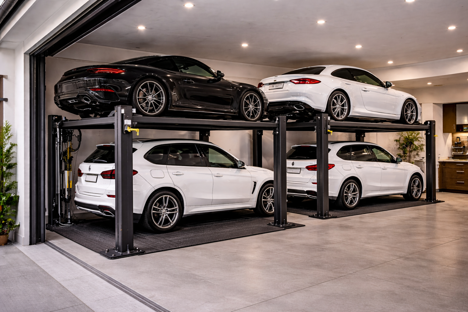 Lee más sobre el artículo Comparativa entre elevadores hidráulicos y eléctricos para autos residenciales