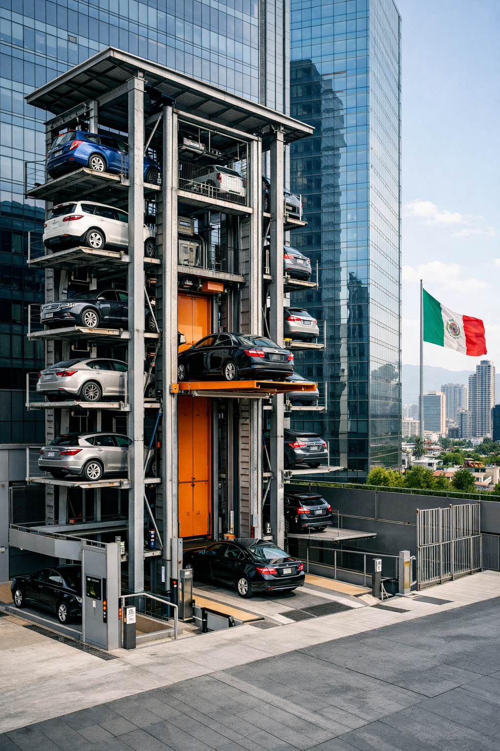 En este momento estás viendo Qué sistema de estacionamiento vertical conviene en México para edificios