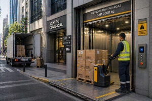 Lee más sobre el artículo Mejores opciones de elevador montacargas en México para logística urbana