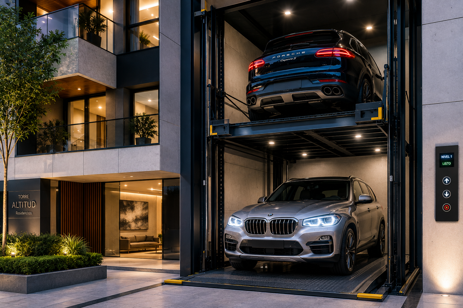 Lee más sobre el artículo Solución de elevadores para autos en edificios en México
