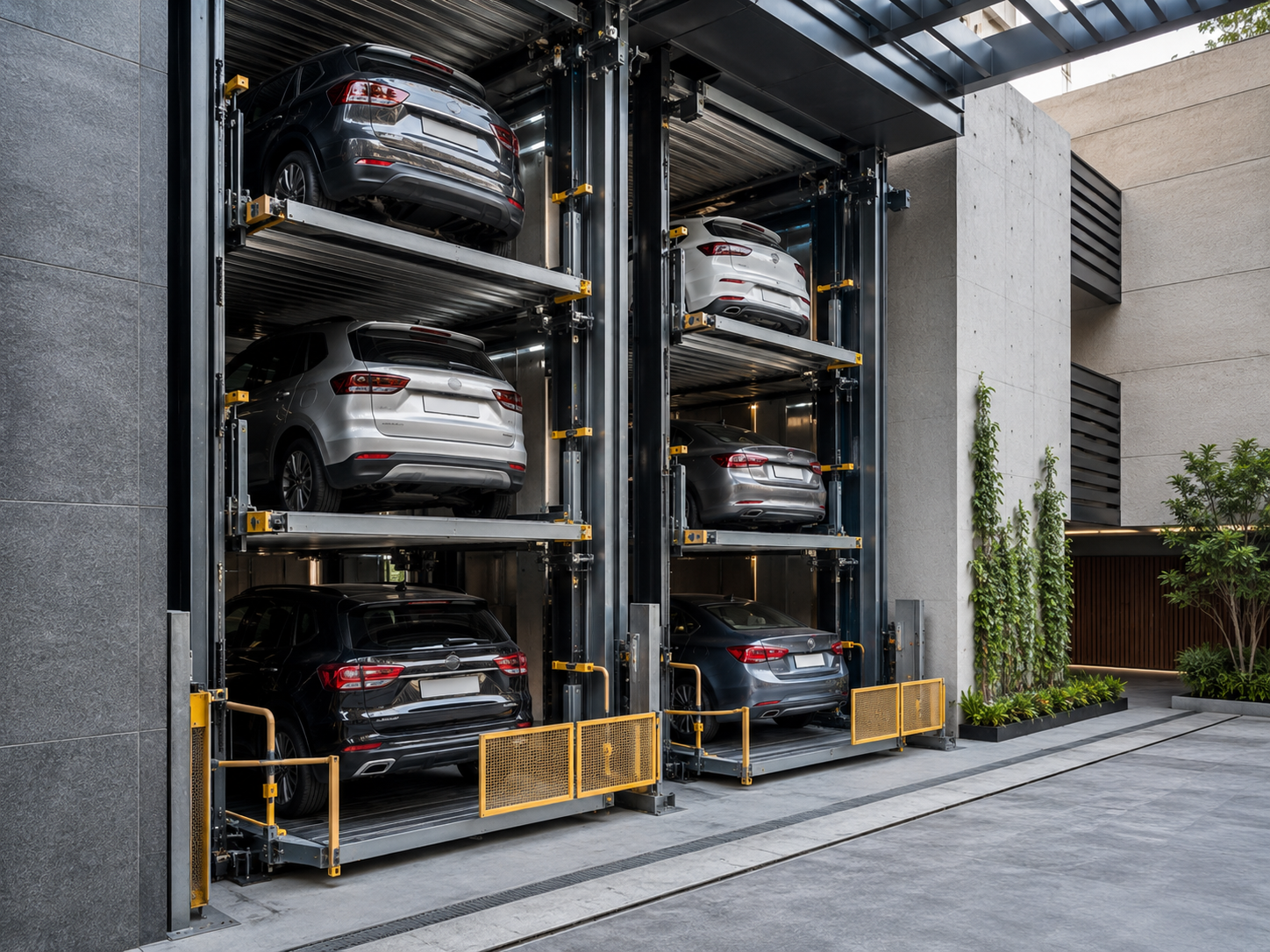 Lee más sobre el artículo Instalación de sistemas de estacionamiento vertical en México
