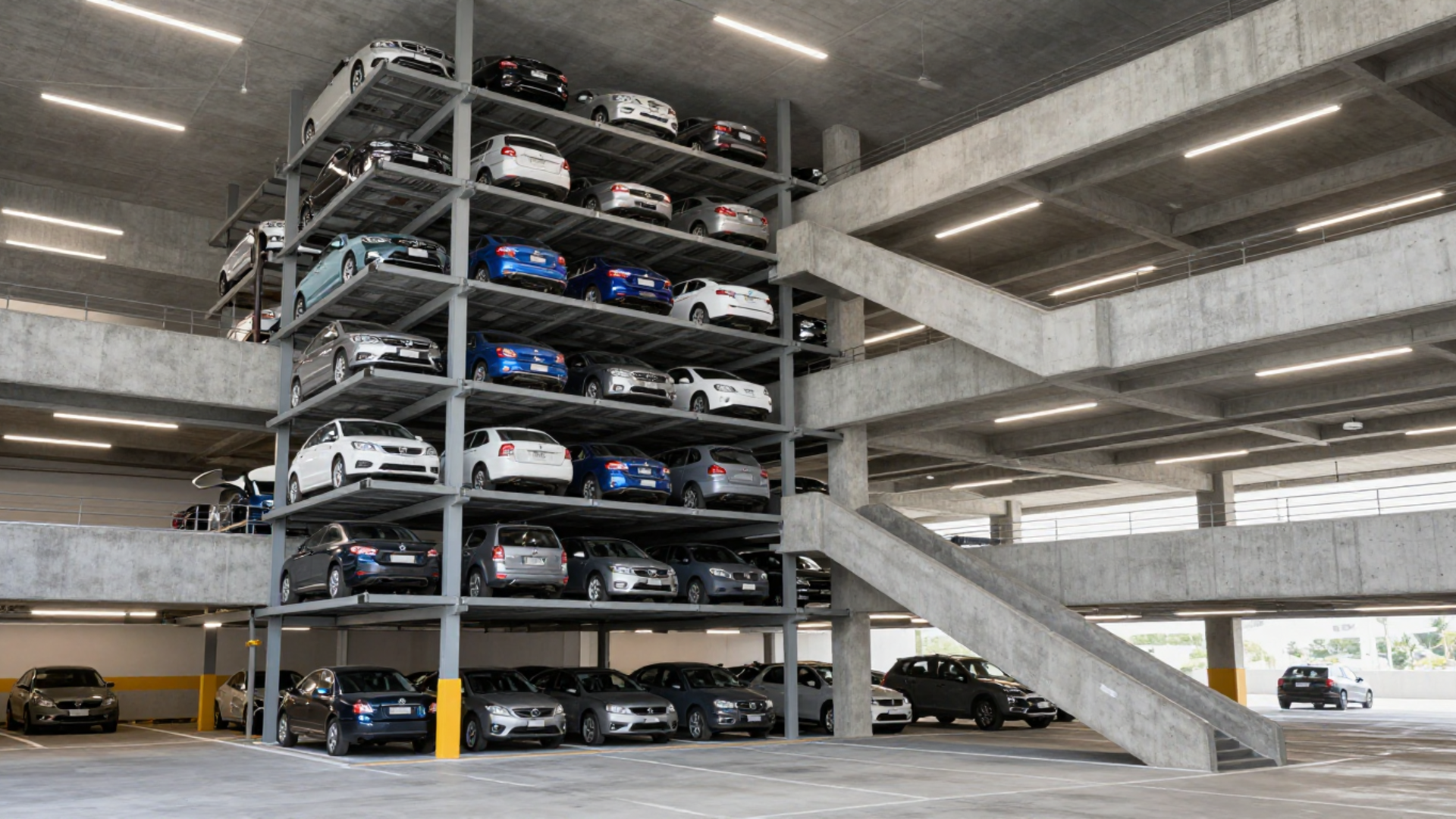 En este momento estás viendo Cuál conviene en México: estacionamiento vertical o rampa