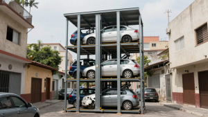 Lee más sobre el artículo Solución de estacionamiento vertical en México para terrenos pequeños