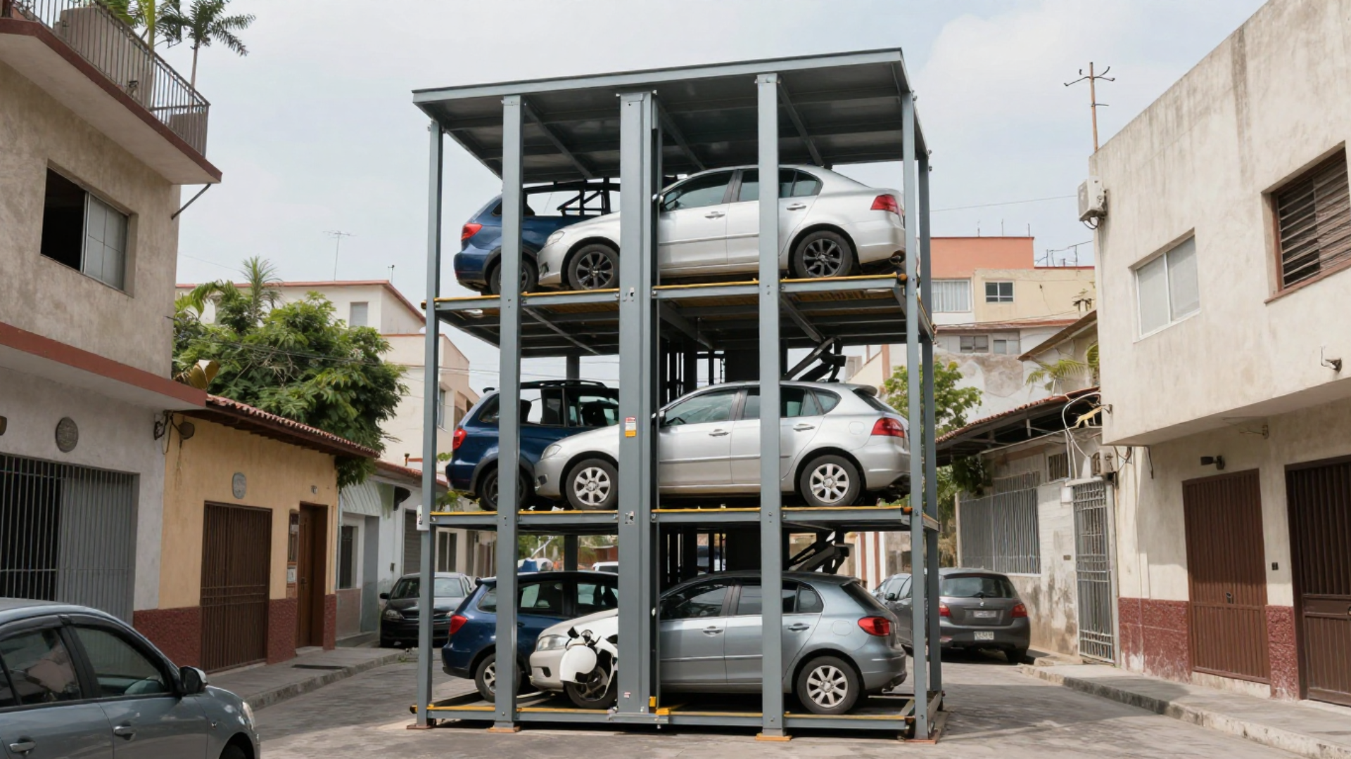 Lee más sobre el artículo Solución de estacionamiento vertical en México para terrenos pequeños