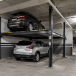 Elevadores para autos en México para sótanos con plataforma segura y altura adaptada al estacionamiento.