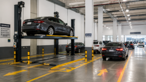 Lee más sobre el artículo Elevadores para autos en México para agencias de alta rotación