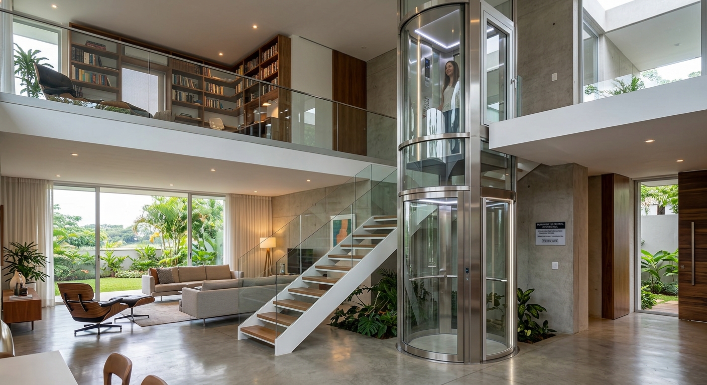 En este momento estás viendo Elevadores para casa en México: cuál conviene para 2 o 3 niveles