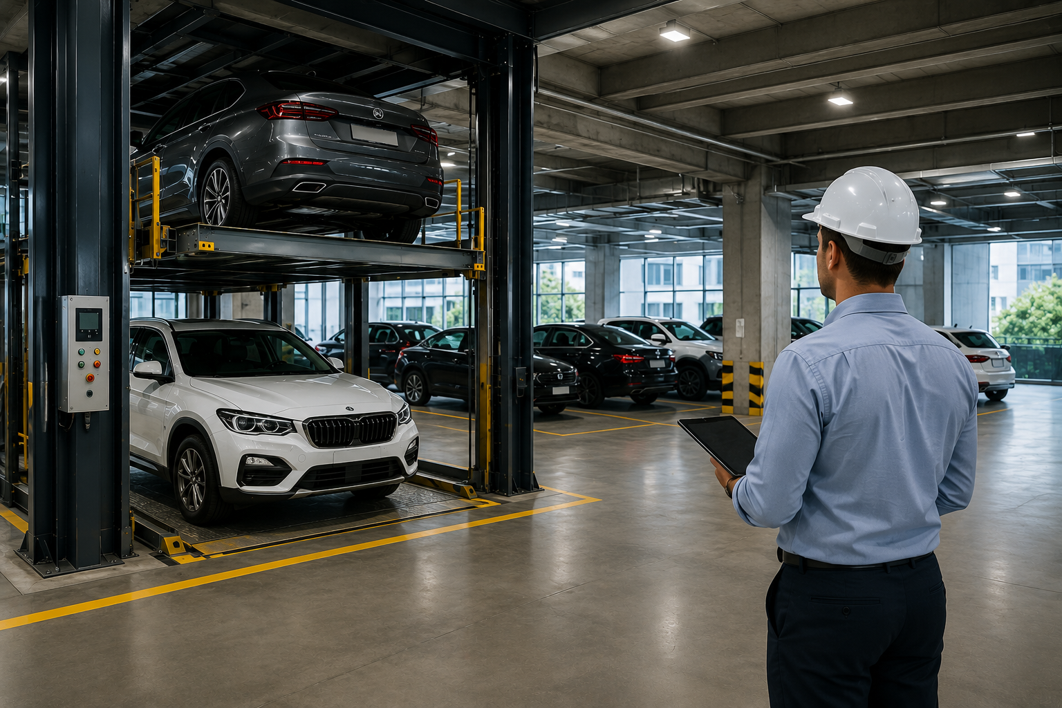 En este momento estás viendo Cómo elegir elevadores para autos en estacionamientos de empresa en México