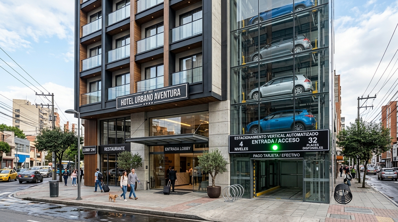 Lee más sobre el artículo Estacionamiento vertical en México: mejores opciones para hoteles
