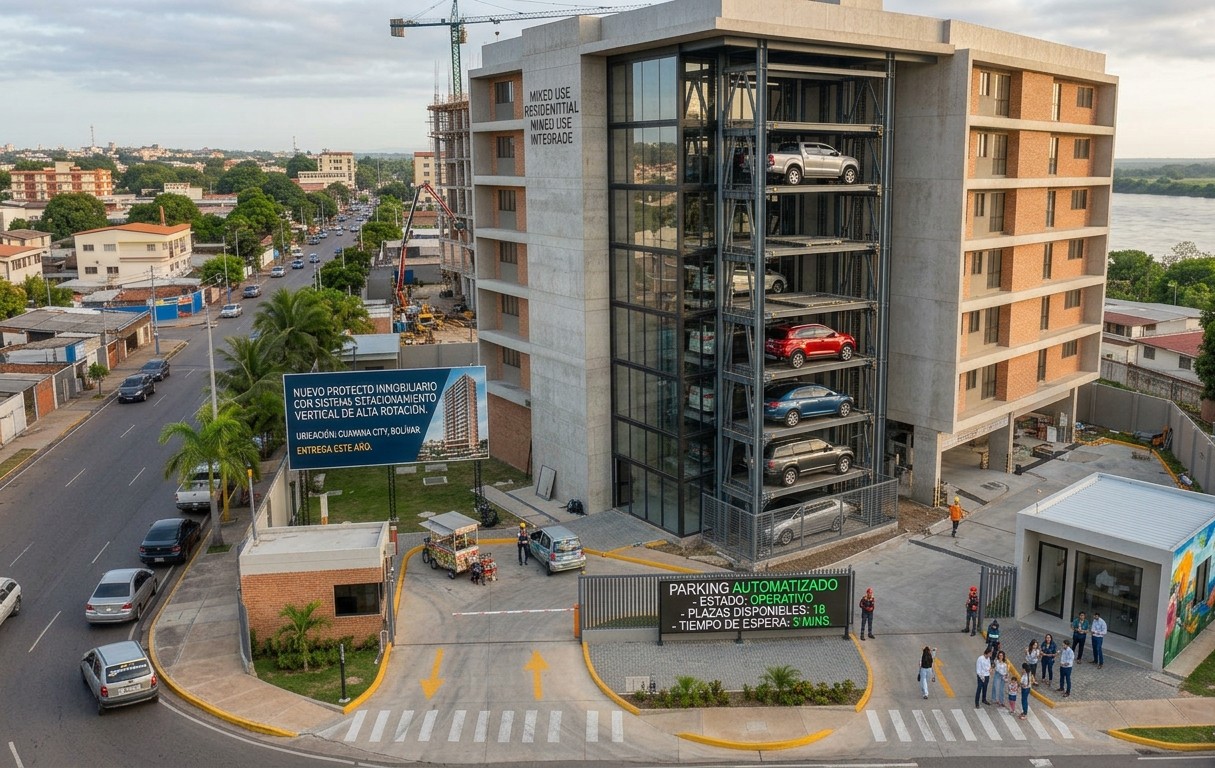 Lee más sobre el artículo Qué sistema de estacionamiento vertical elegir para alta rotación en México